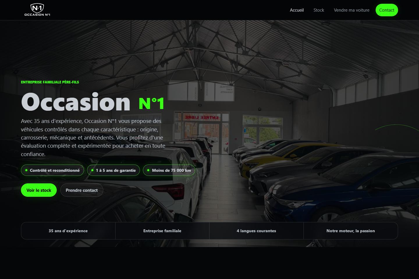 Aperçu du site Occasion N°1